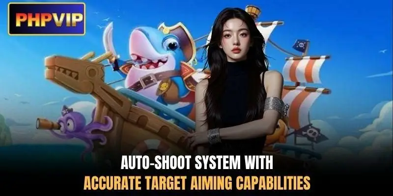 Auto-shoot system with accurate target aiming capabilities
