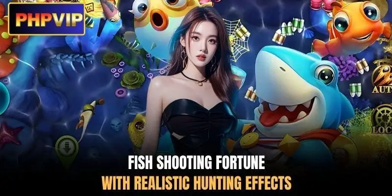 Fish Shooting Fortune with realistic hunting effects Fish Shooting Fortune with realistic hunting effects
