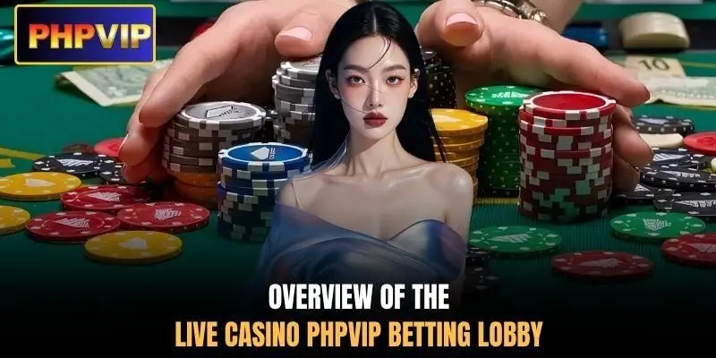 Overview of the Live Casino PHPVIP betting lobby